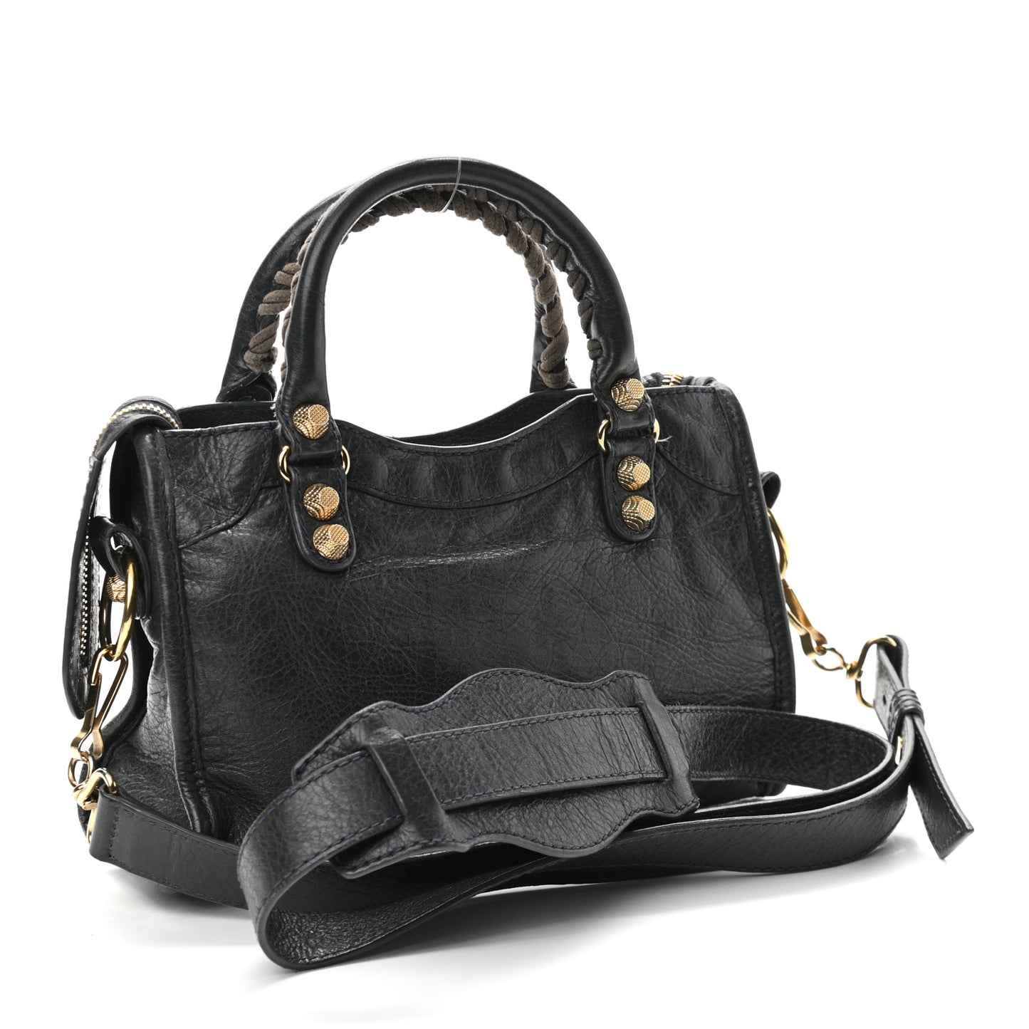 Agneau Giant 12 Gold Hardware Mini City Anthracite