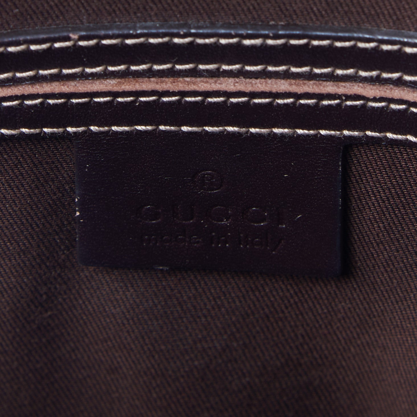 Gucci GG Plus Monogram Small Flap Messenger Bag Beige Dark Brown 8 of 9