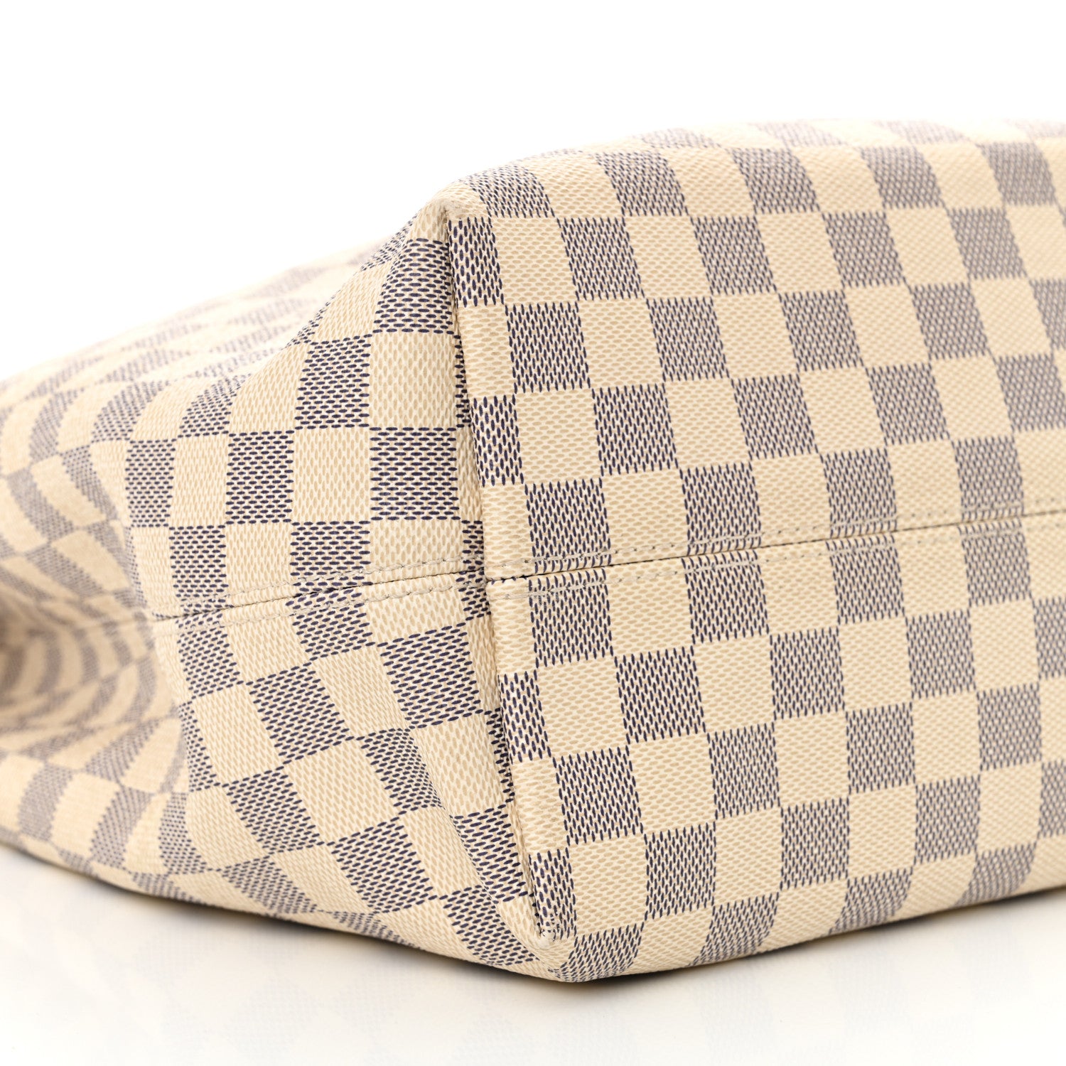 Louis Vuitton Damier Azur Graceful MM Rose Ballerine 9 of 13
