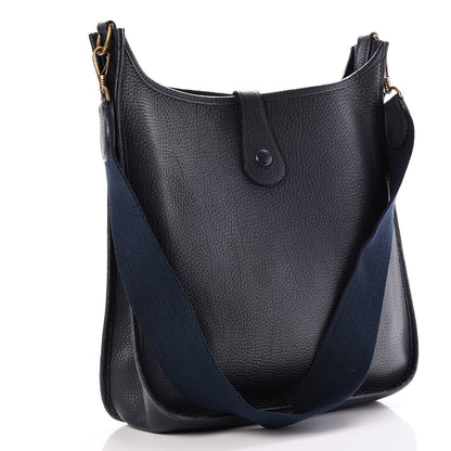 Hermes Ardennes Evelyne GM Bleu Marine 3 of 15