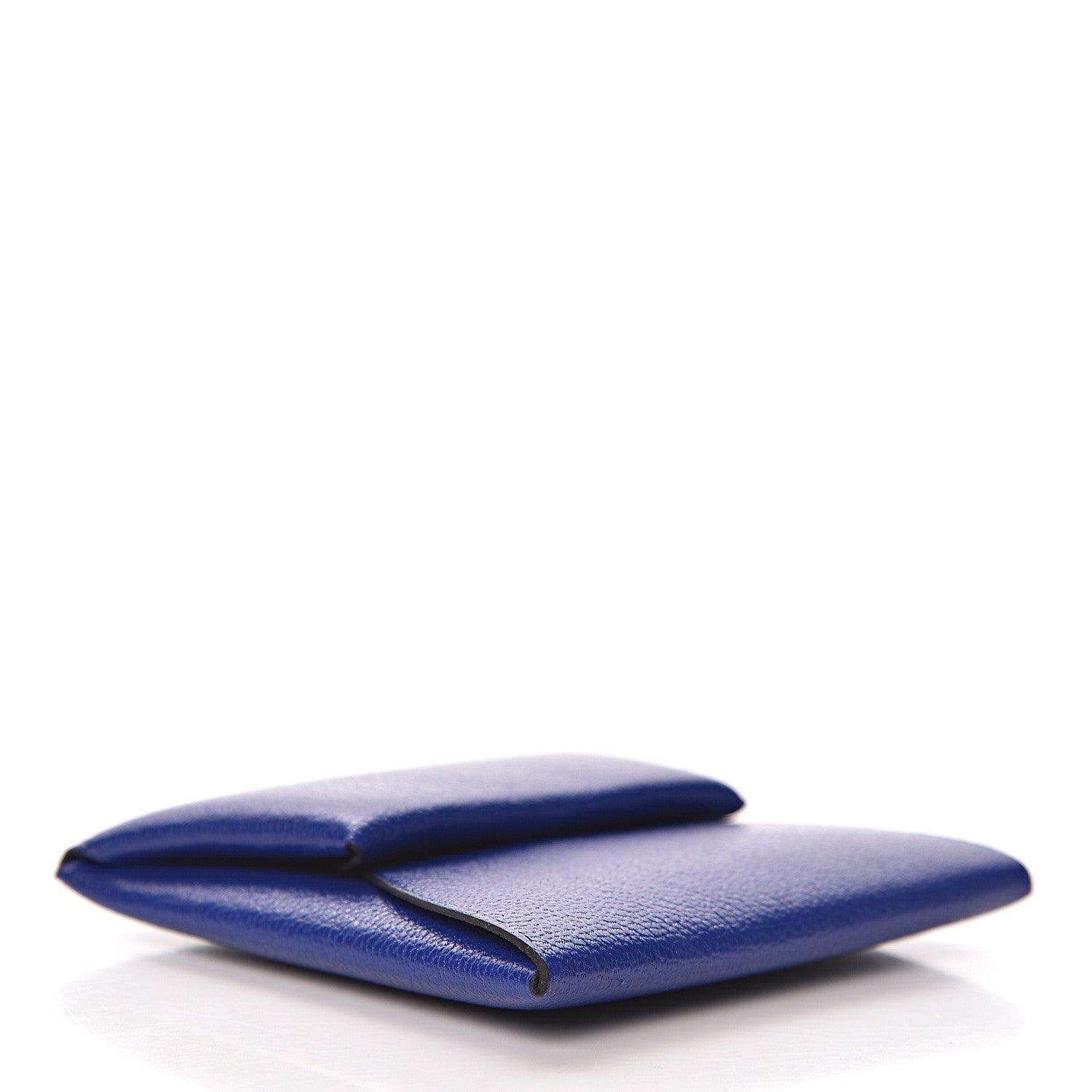 Hermes Chevre Mysore Bastia Coin Purse Bleu Electrique 4 of 7