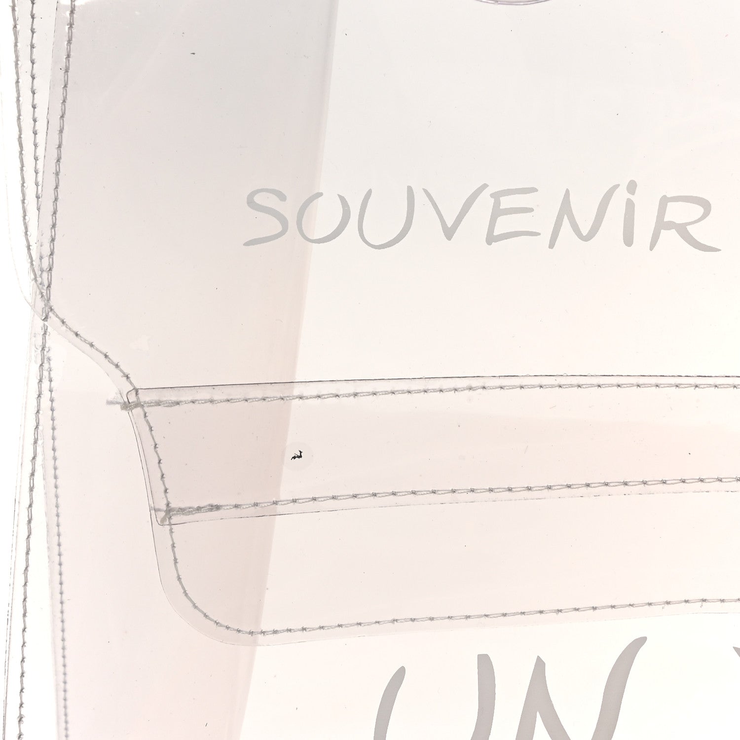 Hermes Vinyl Souvenir De L'Exposition Kelly Transparent 9 of 9