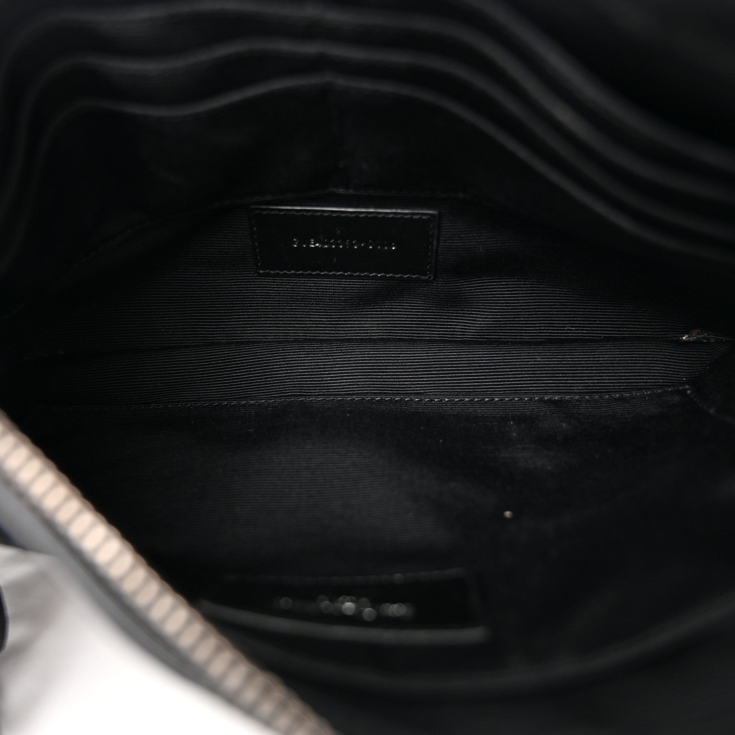 Saint Laurent Suede Calfskin Small Fringe Crossbody Bag Black 5 of 11