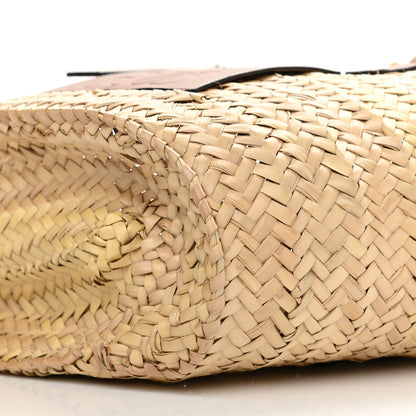 Loewe Raffia Basket Tote Bag Natural Tan 10 of 11