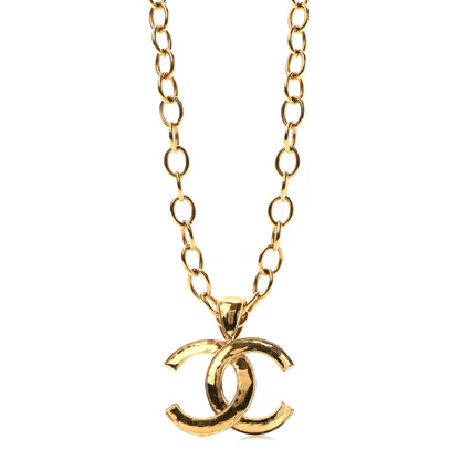 Chanel Metal CC Necklace Gold 1 of 5