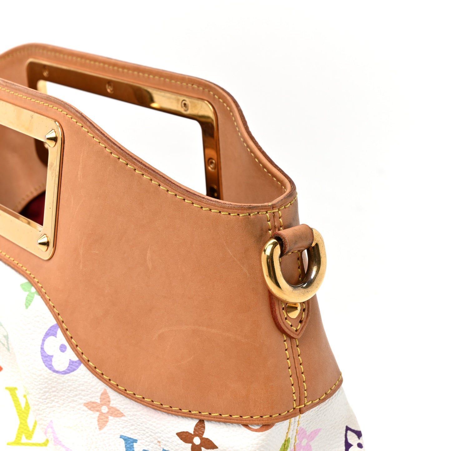 Monogram Multicolor Judy MM White