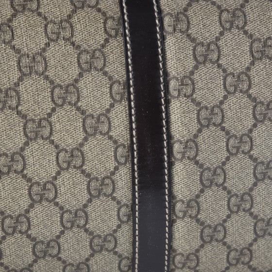 Gucci GG Plus Monogram Medium Joy Boston Dark Brown 9 of 9