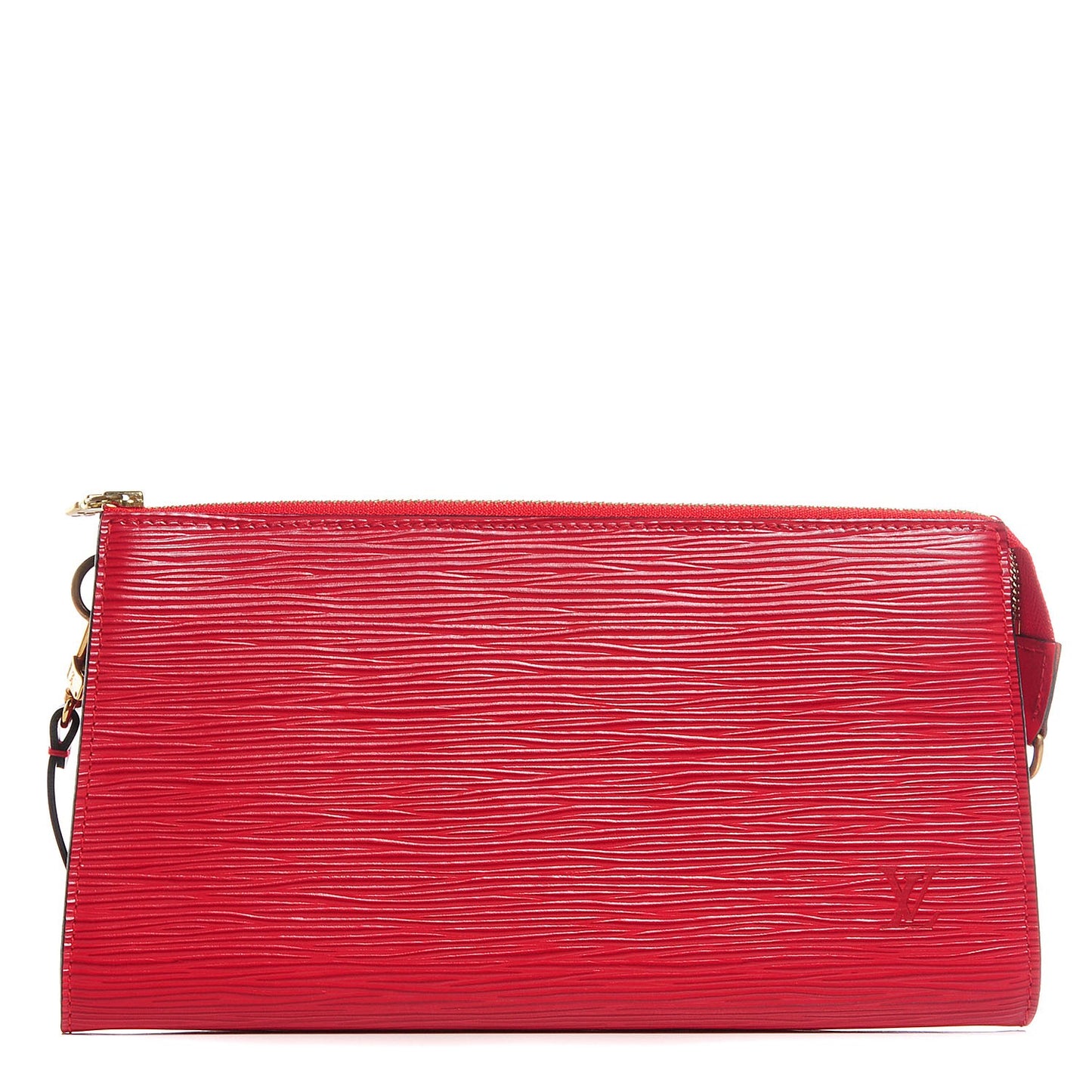 Epi Pochette Accessories 24 Castillan Red