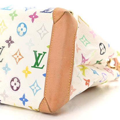 Louis Vuitton Monogram Multicolor Audra White 10 of 12