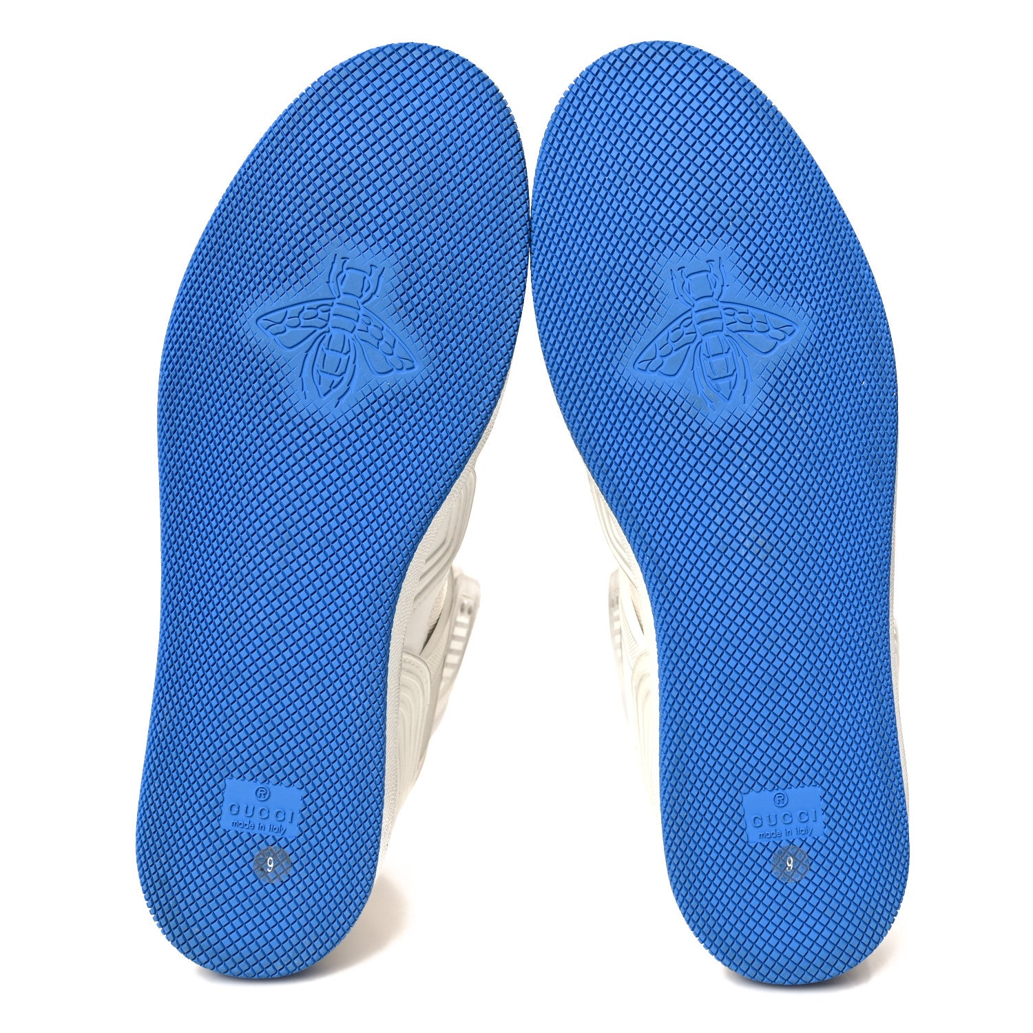 Gucci Demetra Mens Basket High Top Sneakers 9 Great White 6 of 10