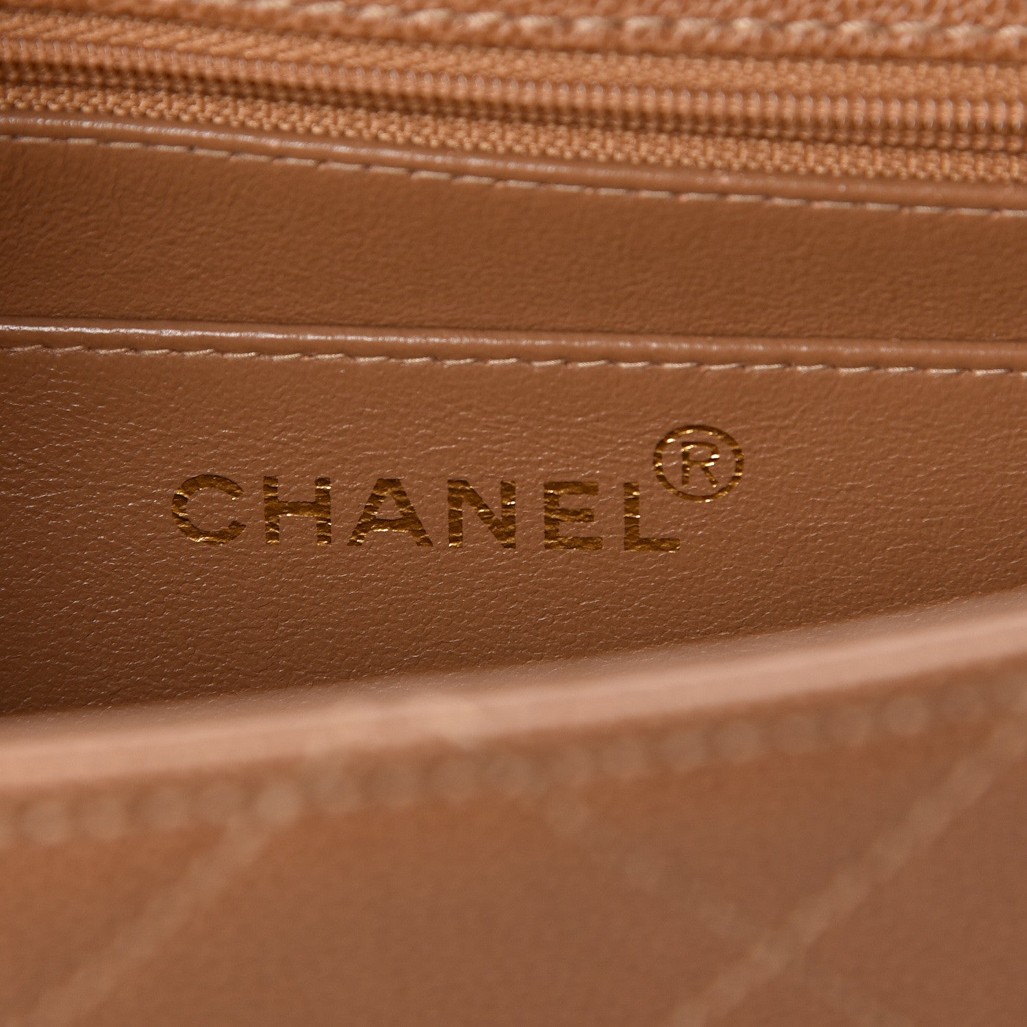 Chanel Calfskin Stitched Mademoiselle Flap Brown 6 of 11