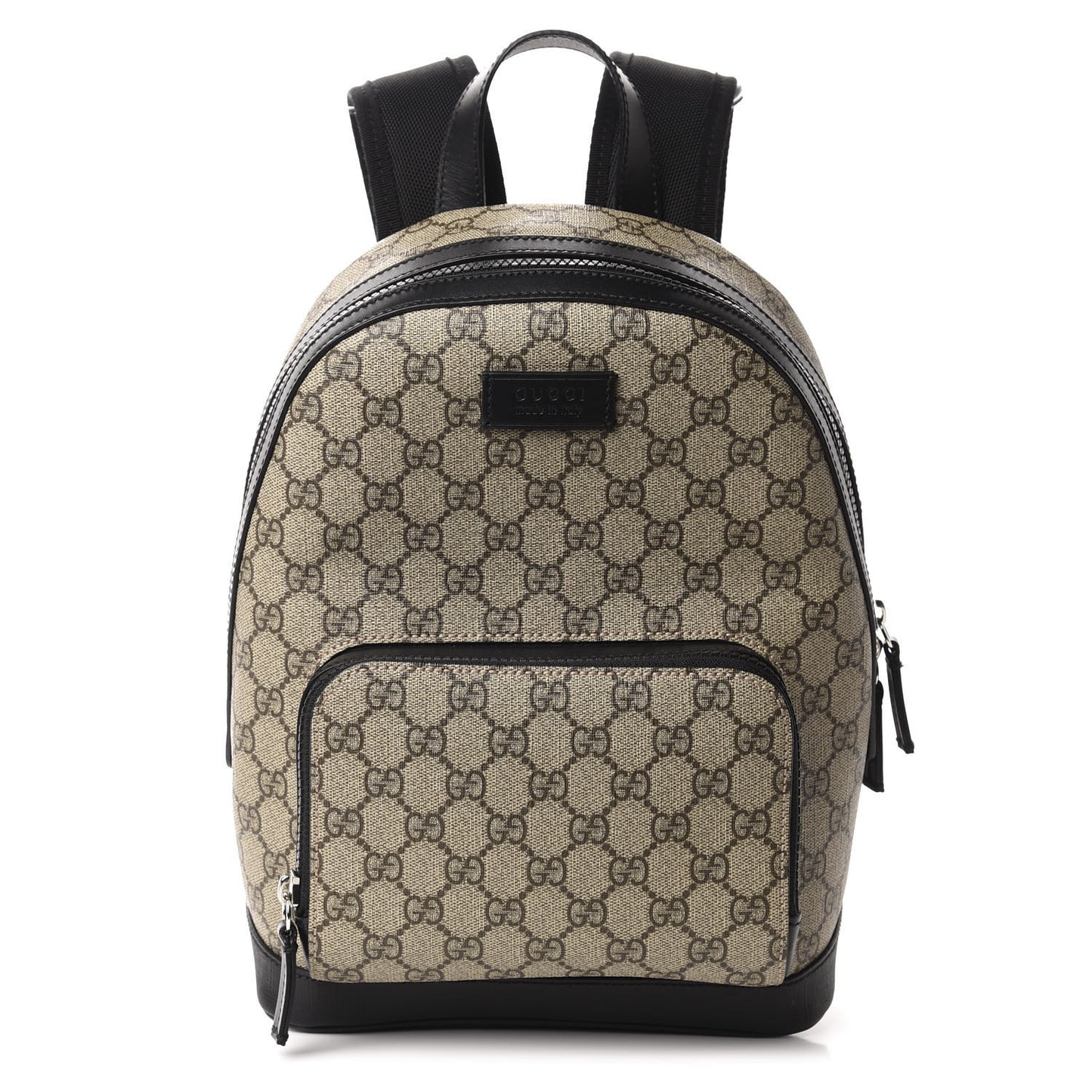 GG Supreme Monogram Small Eden Day Backpack Black