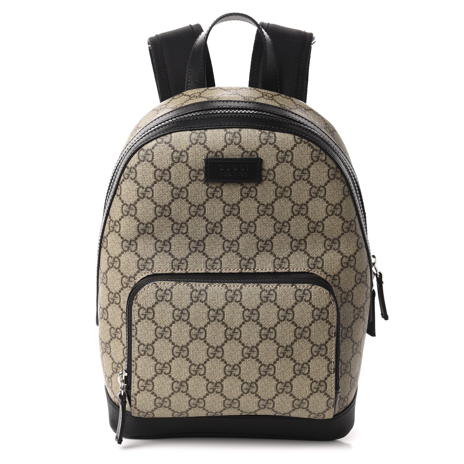 Gucci GG Supreme Monogram Small Eden Day Backpack Black 1 of 10