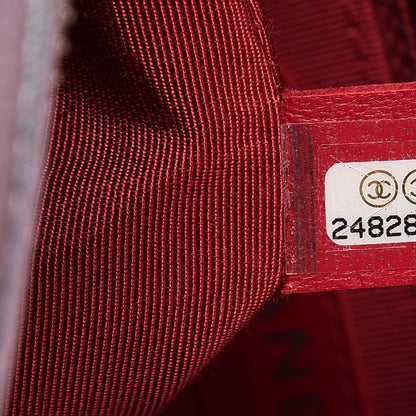 Chanel Iridescent Lambskin Calfskin Quilted Medium Gabrielle Hobo Light Purple 7 of 9