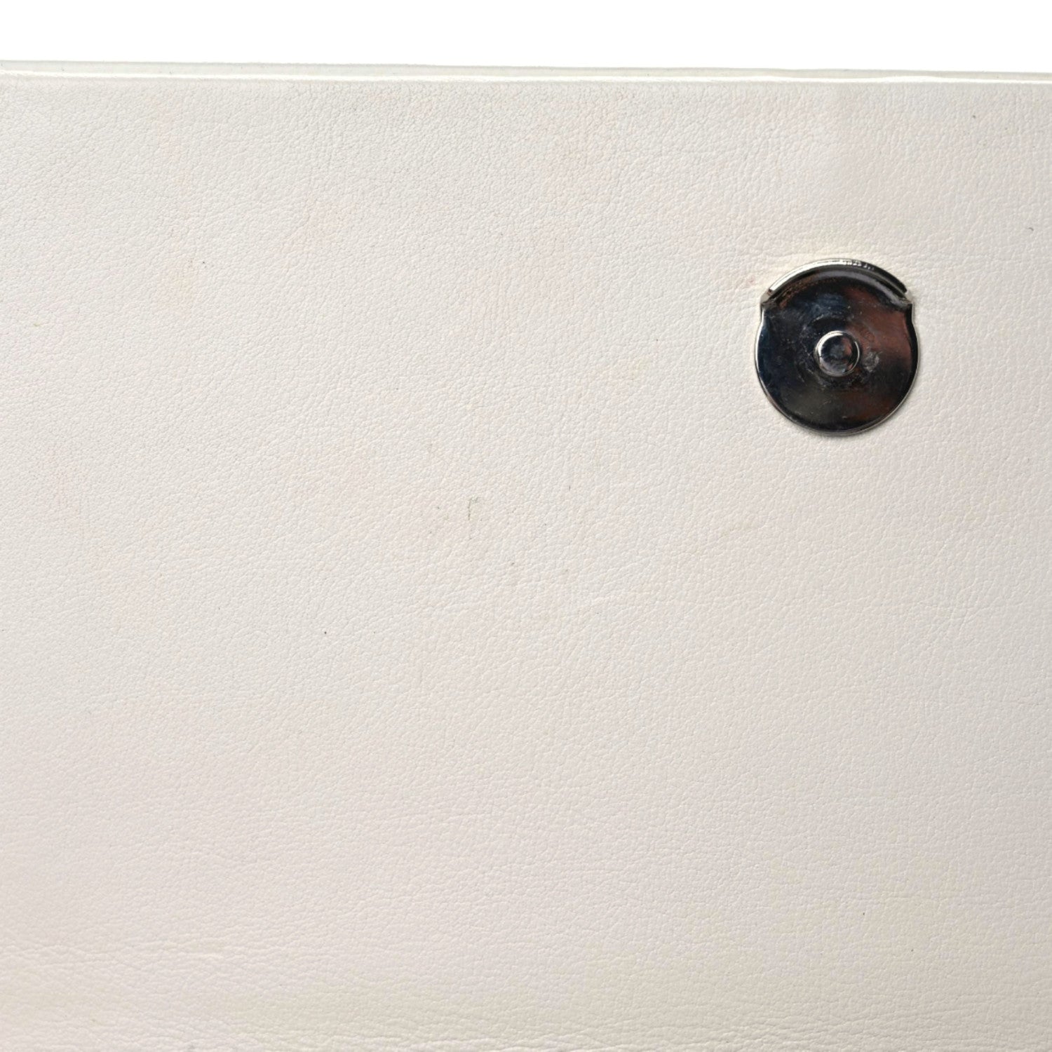 Saint Laurent Calfskin Bead Embellished Kate Monogram Tassel Chain Wallet White 16 of 22