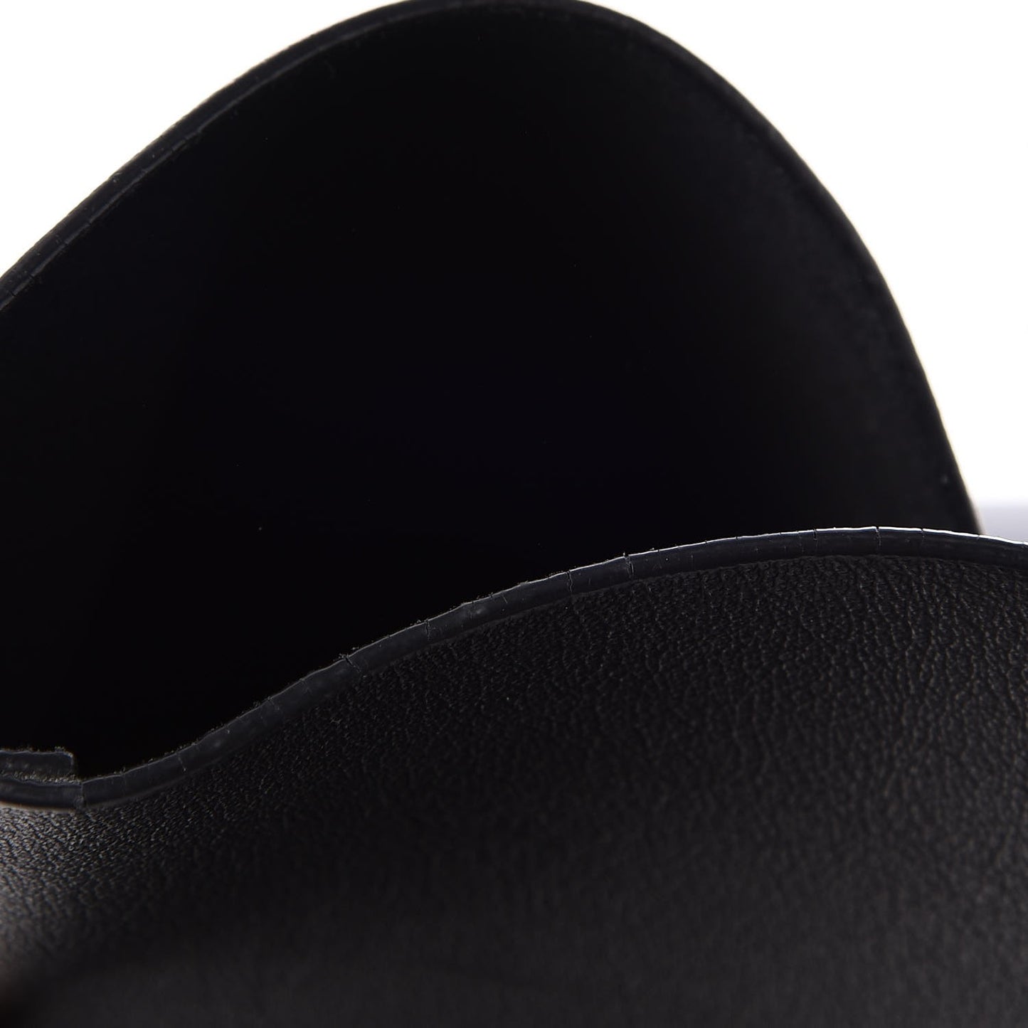 Calfskin Large Shopping Tote Black
