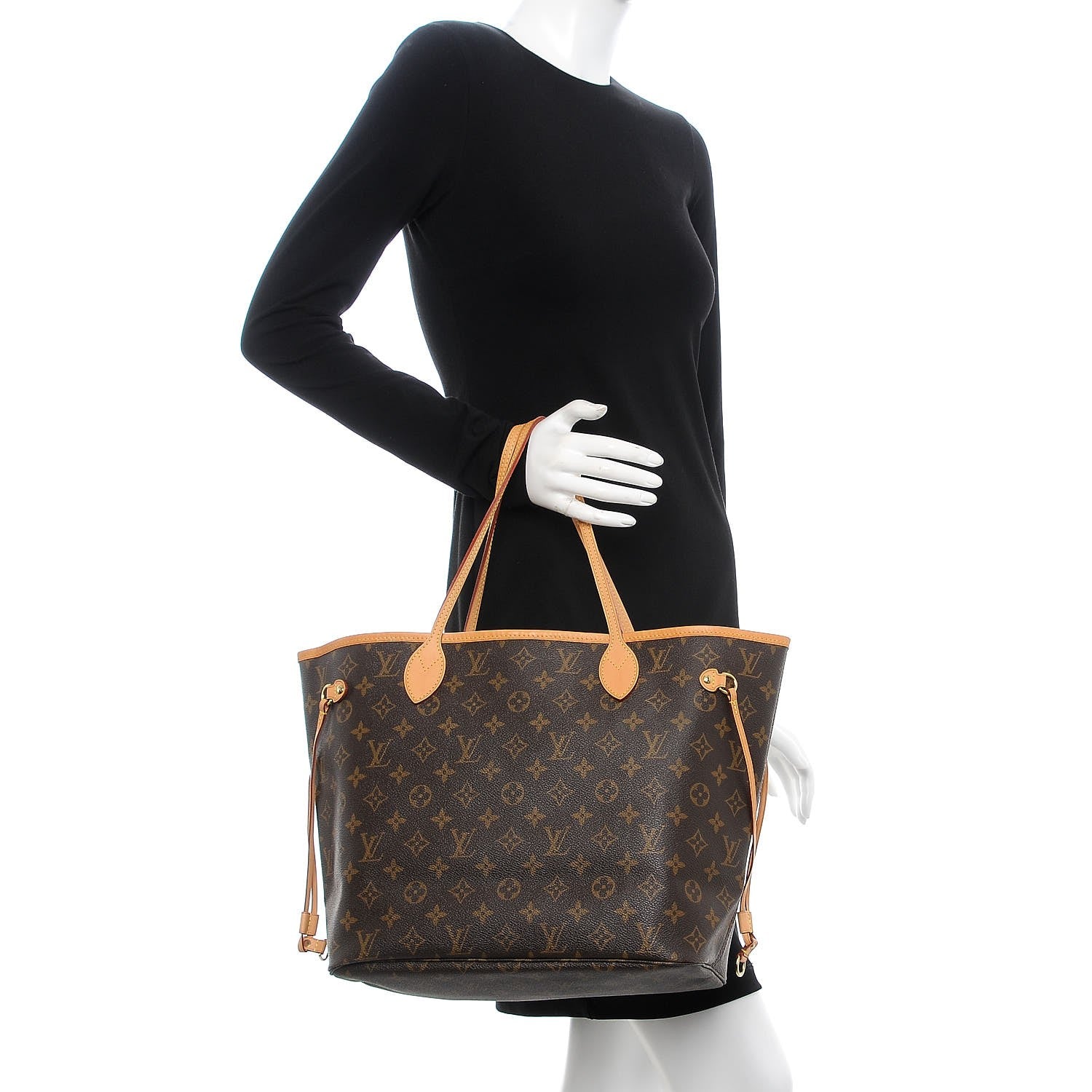 Louis Vuitton Monogram Neverfull MM 2 of 7