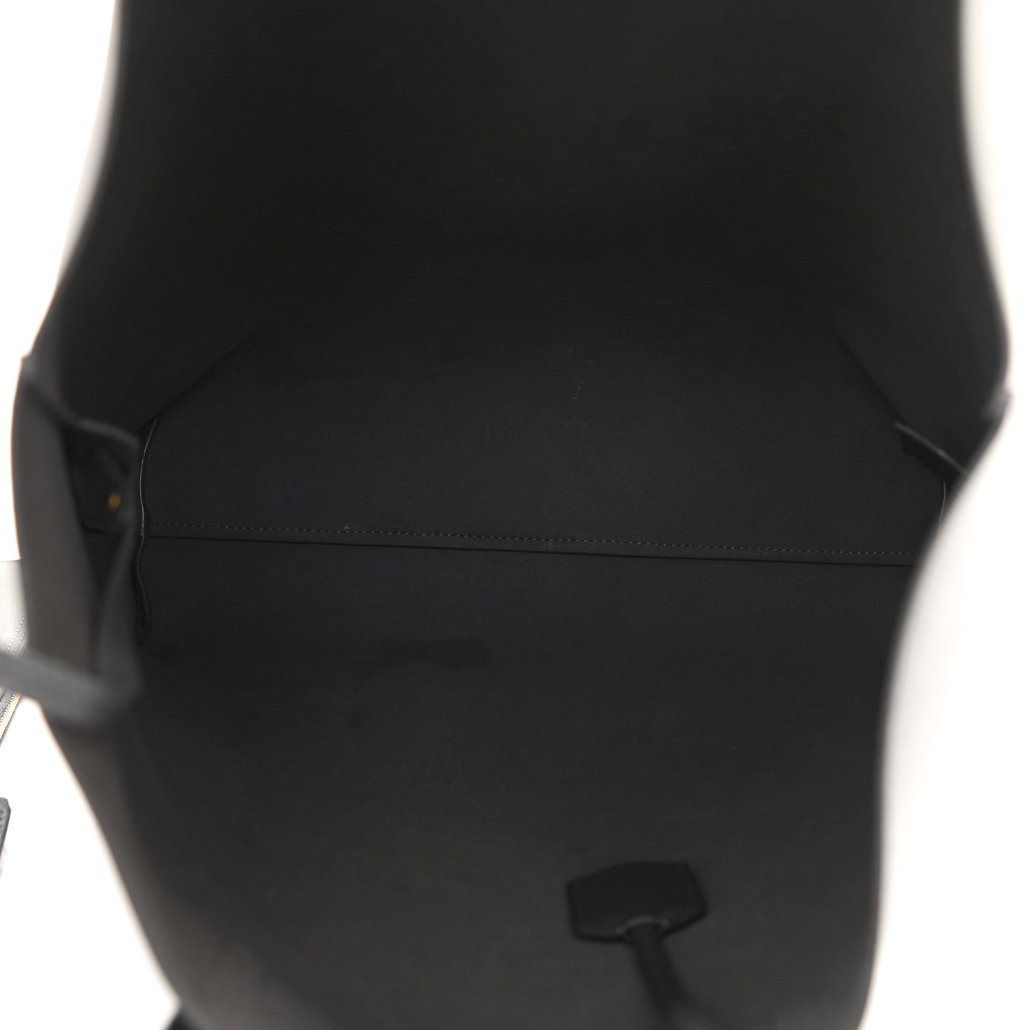 Saint Laurent Calfskin North-South Shopping Tote Storm 6 of 13