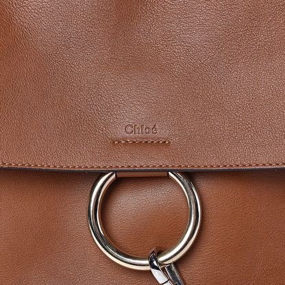 Chloe Calfskin Medium Faye Day Shoulder Bag Tan 12 of 12