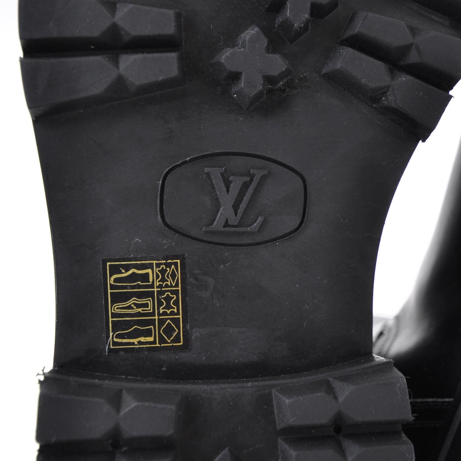 Louis Vuitton Damier Graphite Edgy Biker Boots 8.5 7 of 9