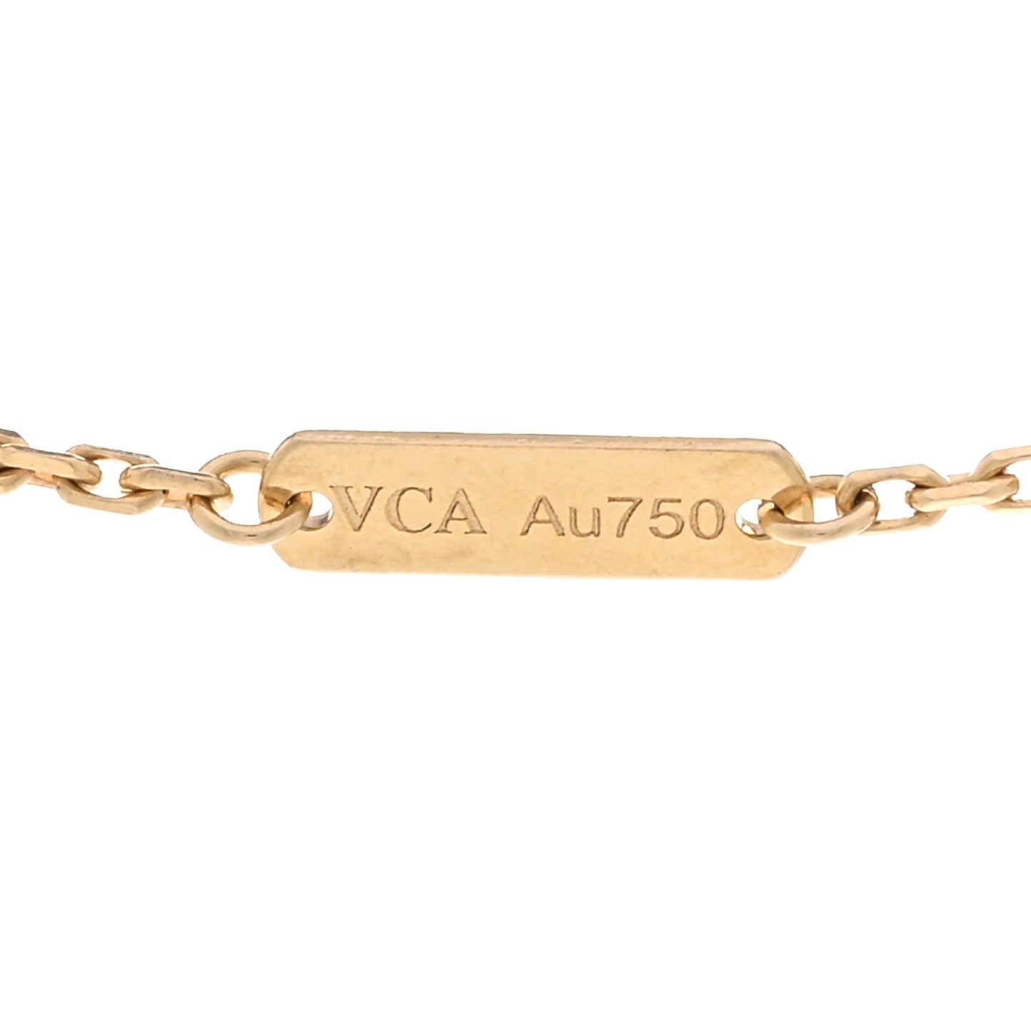 18K Yellow Gold Trace Chain Necklace