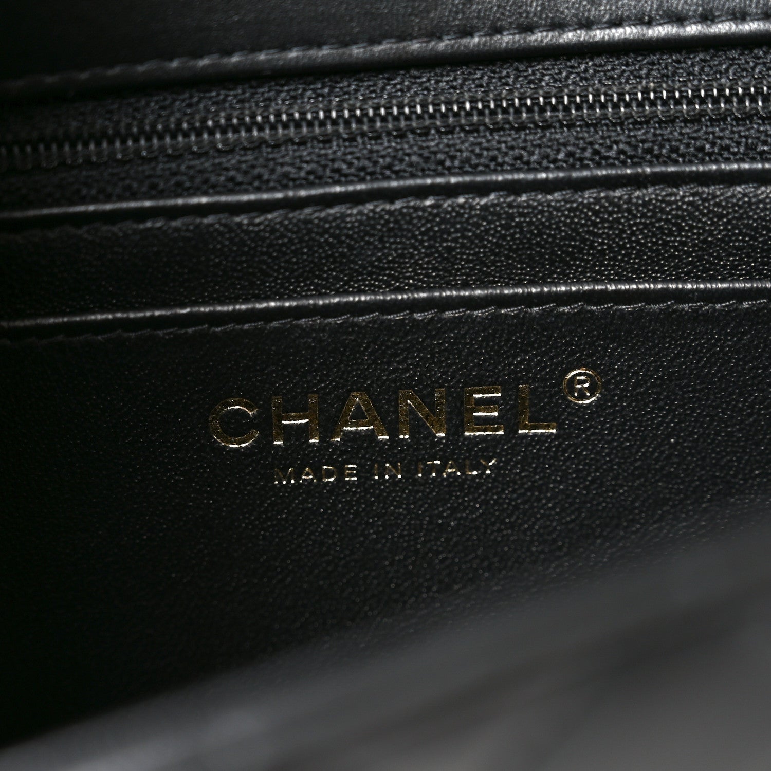 Chanel Lambskin Quilted Mini Rectangular Flap Black 6 of 11