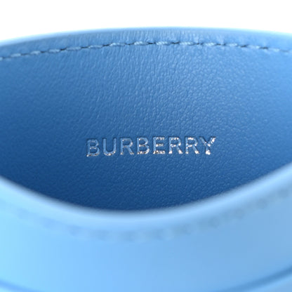 Burberry Calfskin Sandon TB Card Case Bright Sky Blue 6 of 8