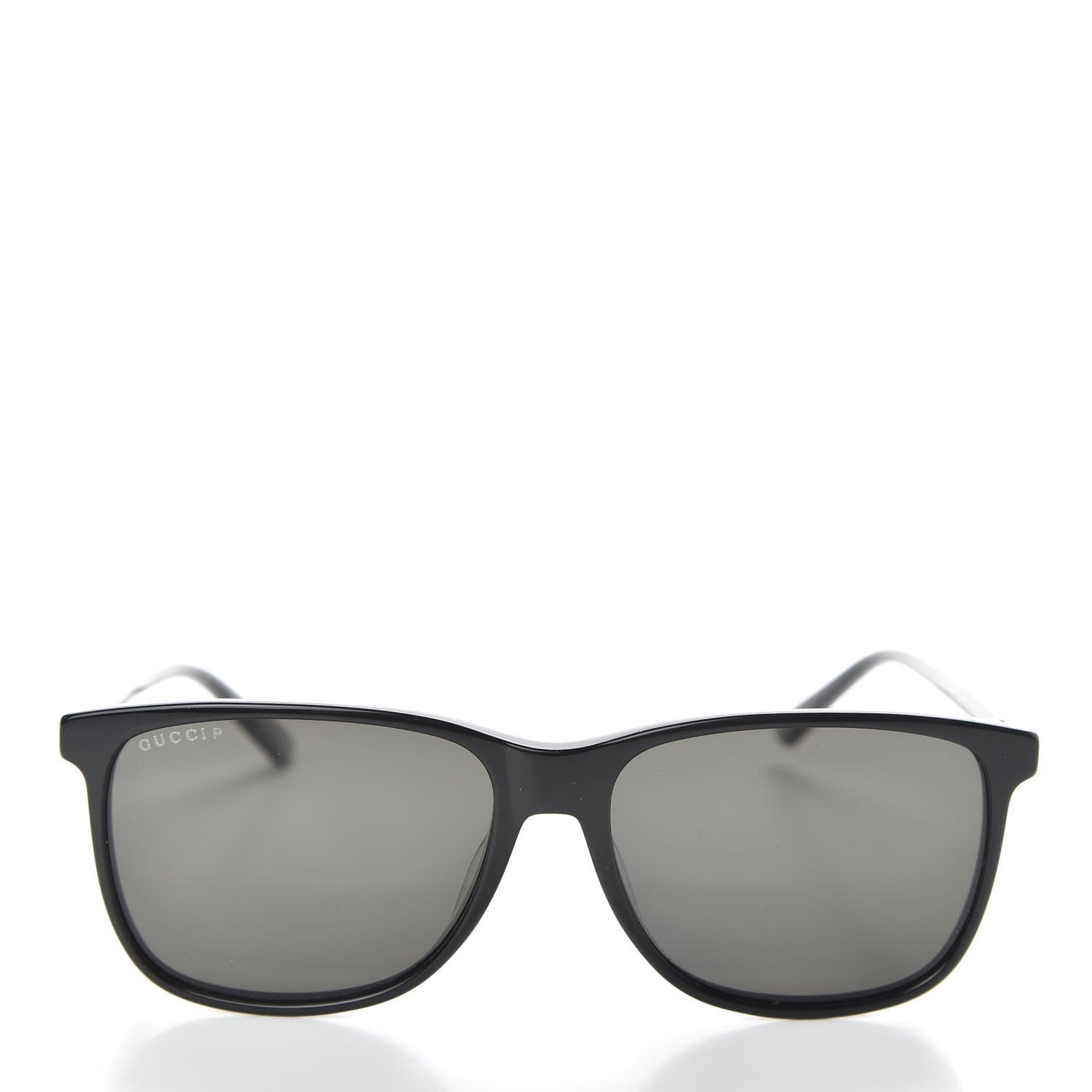 Gucci Square Frame GG0017S Sunglasses Black Grey 2 of 7