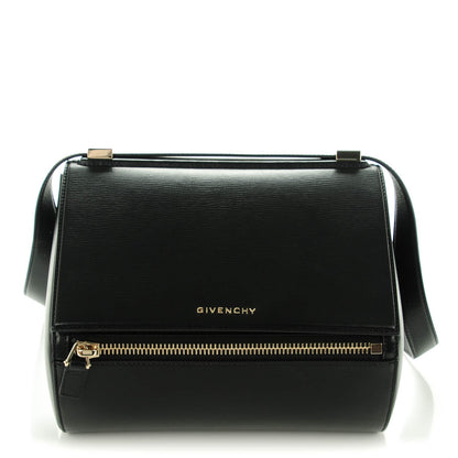 Givenchy Textured Calfskin Medium Pandora Box Crossbody Bag Black 1 of 7