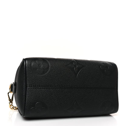 Louis Vuitton Empreinte Monogram Giant Speedy Bandouliere 20 Black 4 of 9