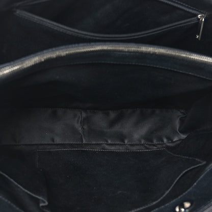Chanel Caviar Quilted XL Grand Shopping Tote GST Black 5 of 9