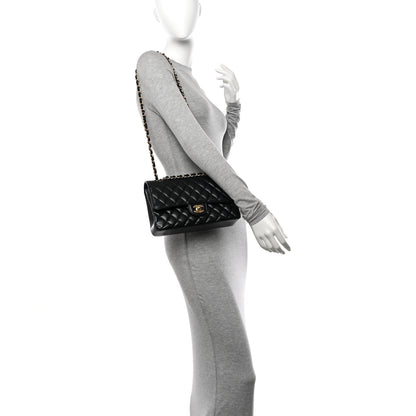 Chanel Caviar Quilted Medium Double Flap Black 3 of 10