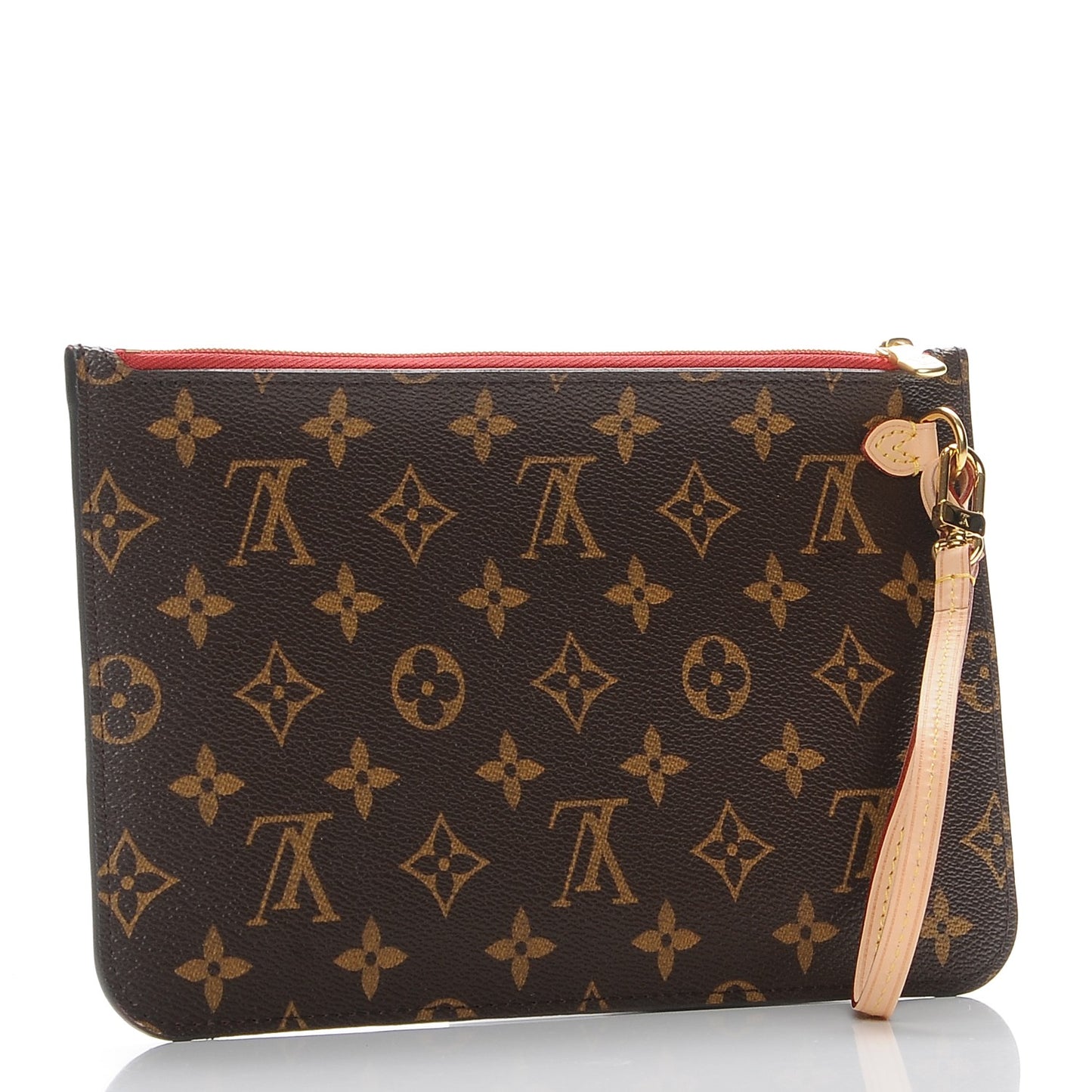 Monogram Neverfull MM GM Pochette Cherry