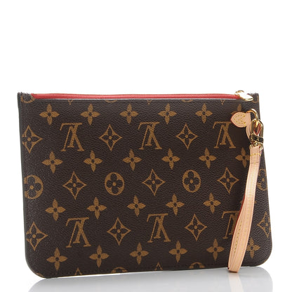 Louis Vuitton Monogram Neverfull MM GM Pochette Cherry 3 of 7