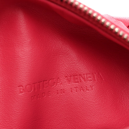 Bottega Veneta Nappa Intrecciato Teen Jodie Hobo Cranberry 6 of 9