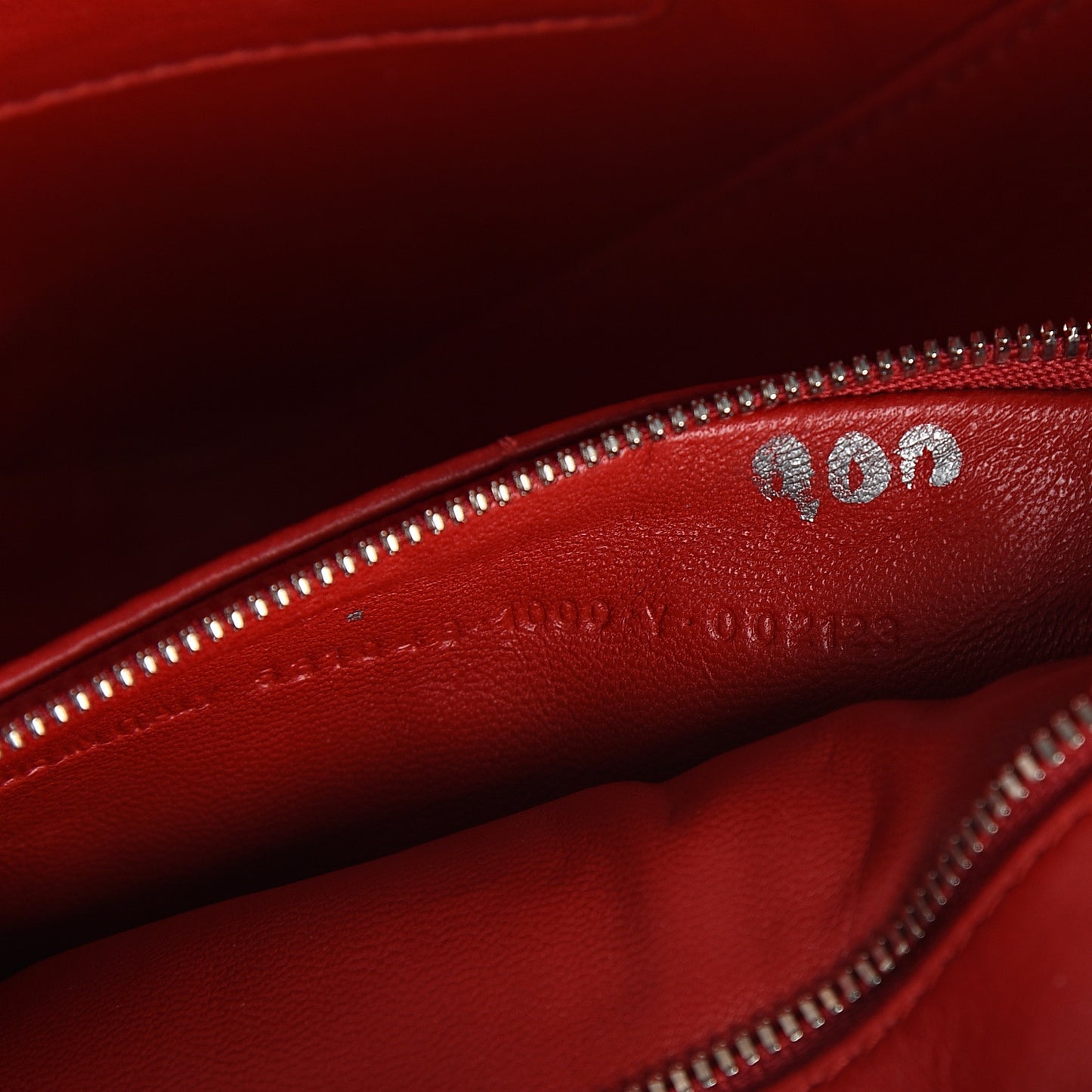 Calfskin XS Triangle Duffle Black