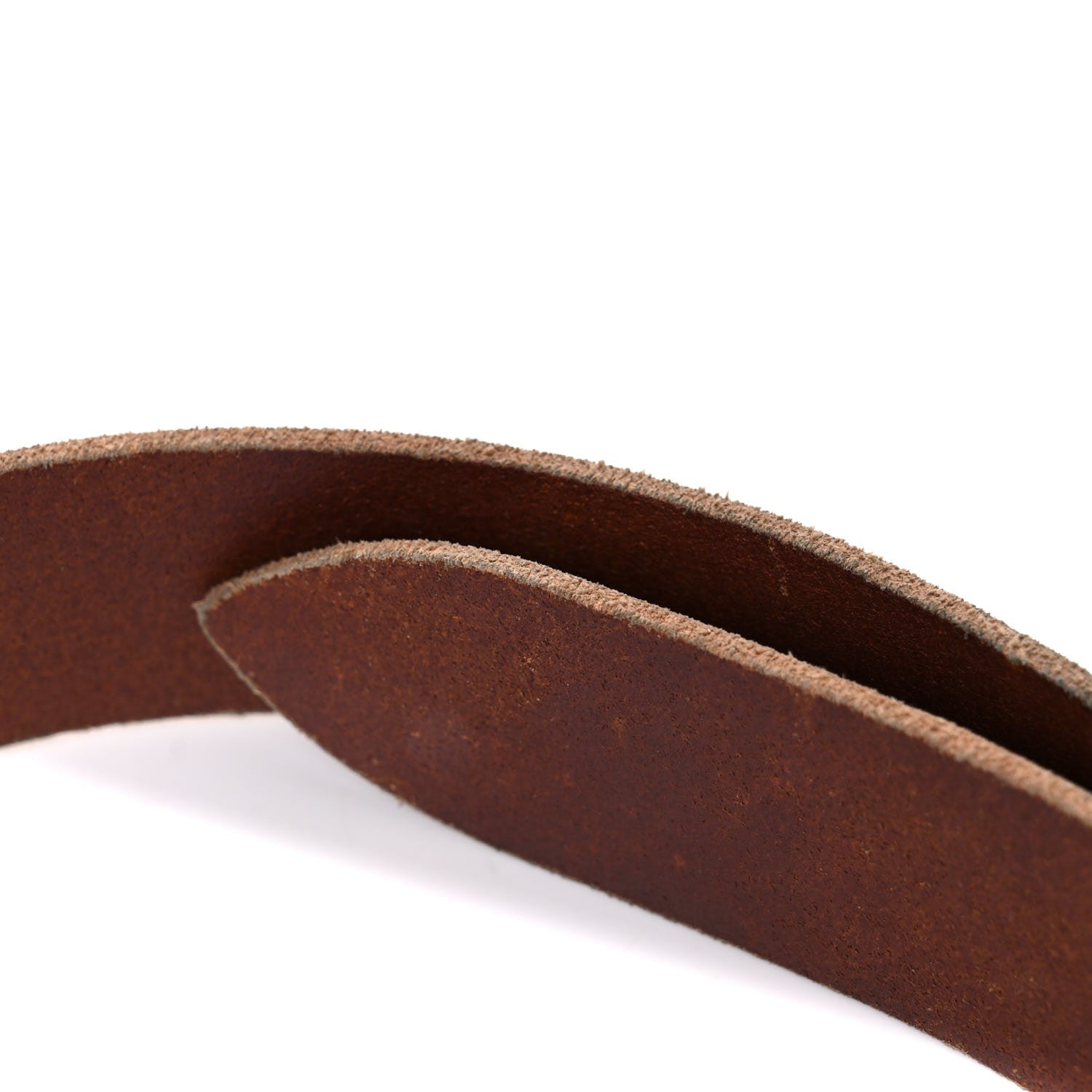 Gucci Cuoio Toscano Nickel Double Double G 30mm Belt 85 34 Cuir 11 of 14
