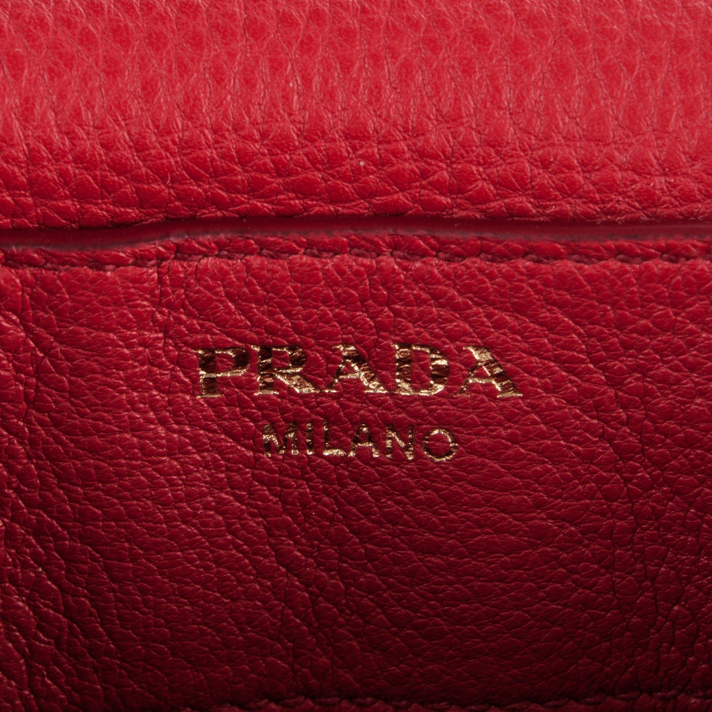 Vitello Daino Saddle Bag Rosso