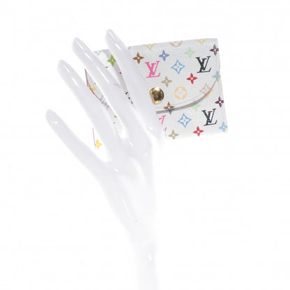 Louis Vuitton Monogram Multicolor Business Card Holder White 2 of 8