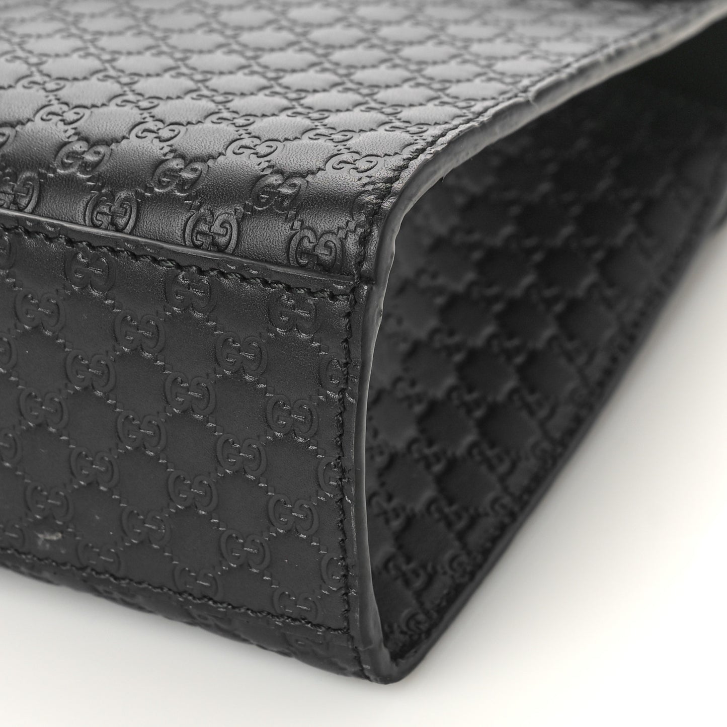 Soft Microguccissima Medium Emily Chain Shoulder Bag Blue