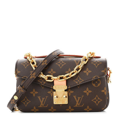 Louis Vuitton Monogram Pochette Metis East West 1 of 13