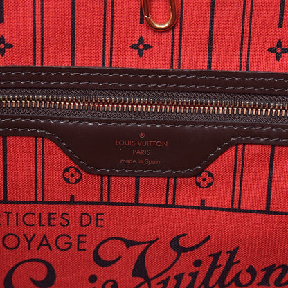 Louis Vuitton Damier Ebene Neverfull MM 6 of 11