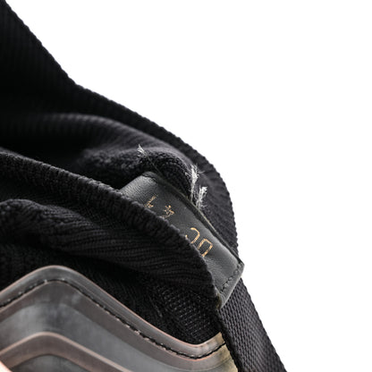 Christian Dior Technical Knit Calfskin Cannage Womens Walk'N'Dior High Top Sneakers 41 Black 11 of 12