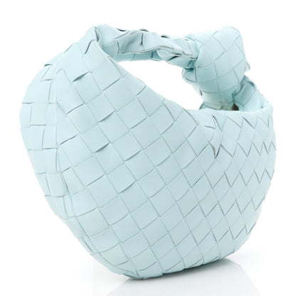 Bottega Veneta Nappa Intrecciato Mini Jodie Teal Washed 3 of 11