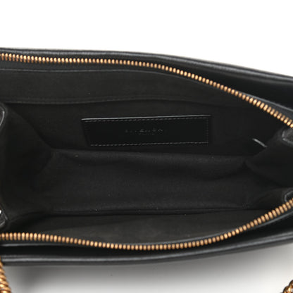 Givenchy Goatskin Suede Cross 3 Crossbody Bag Black 5 of 11