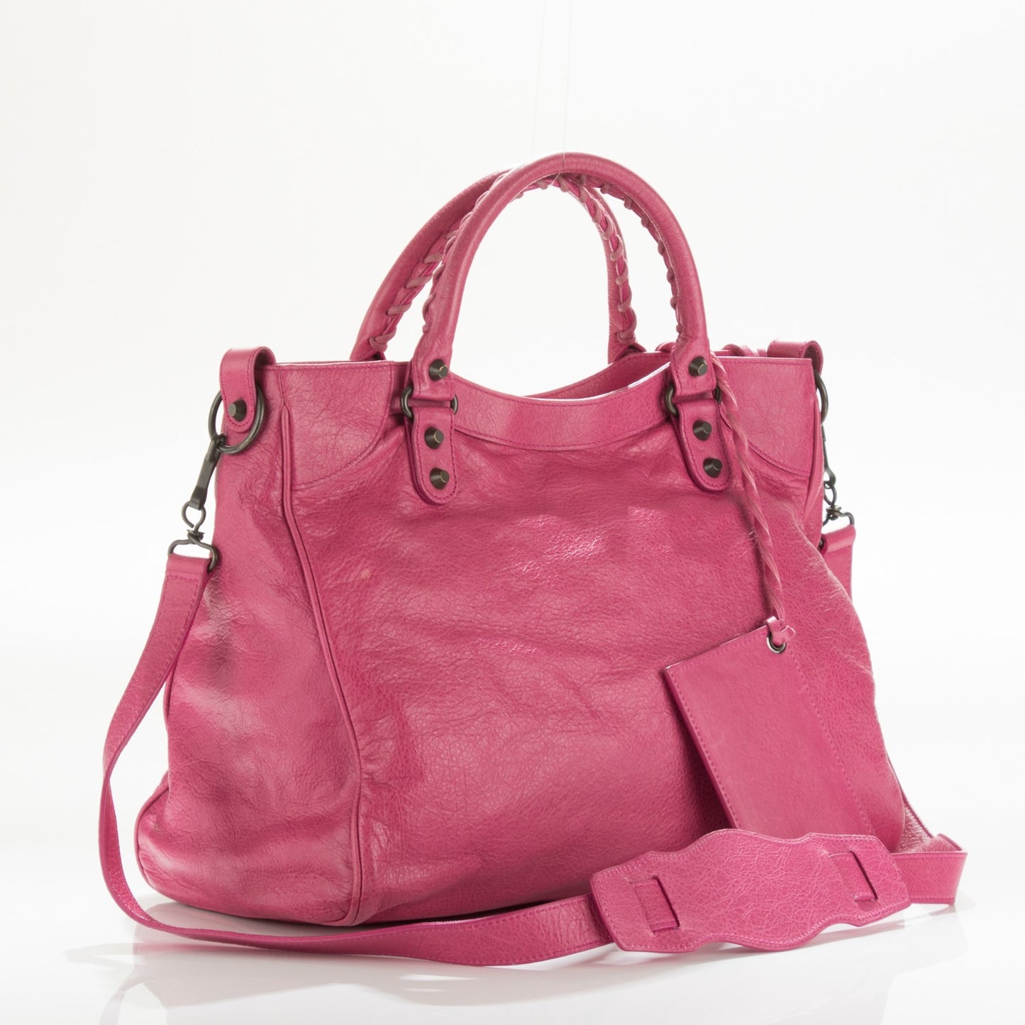 Agneau Classic Hardware Velo Cyclamen Fucsia