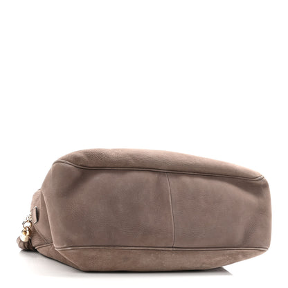 Gucci Vitello Range Medium Soho Bowler Grey Field 4 of 11