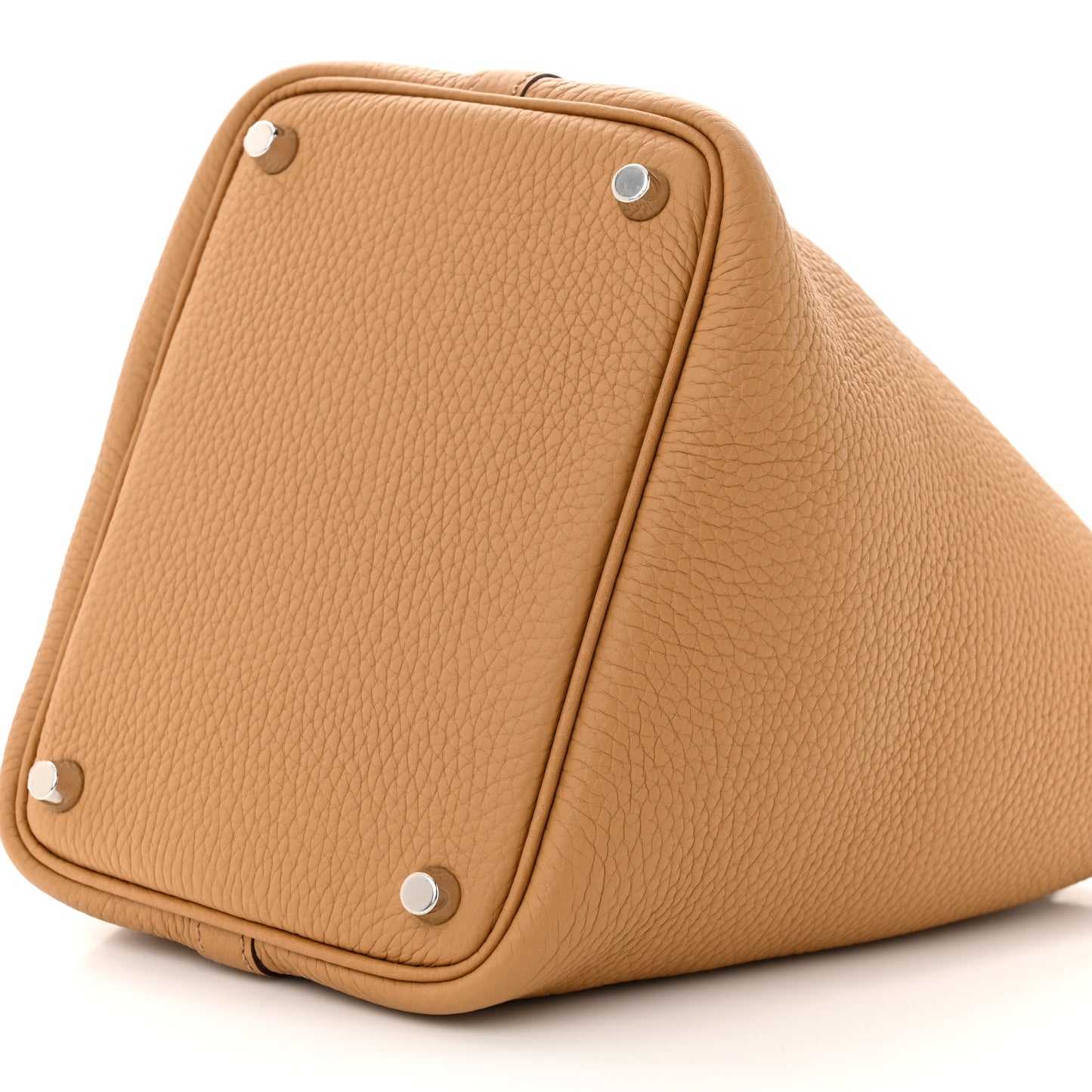 Taurillon Clemence Picotin Lock 18 PM Biscuit