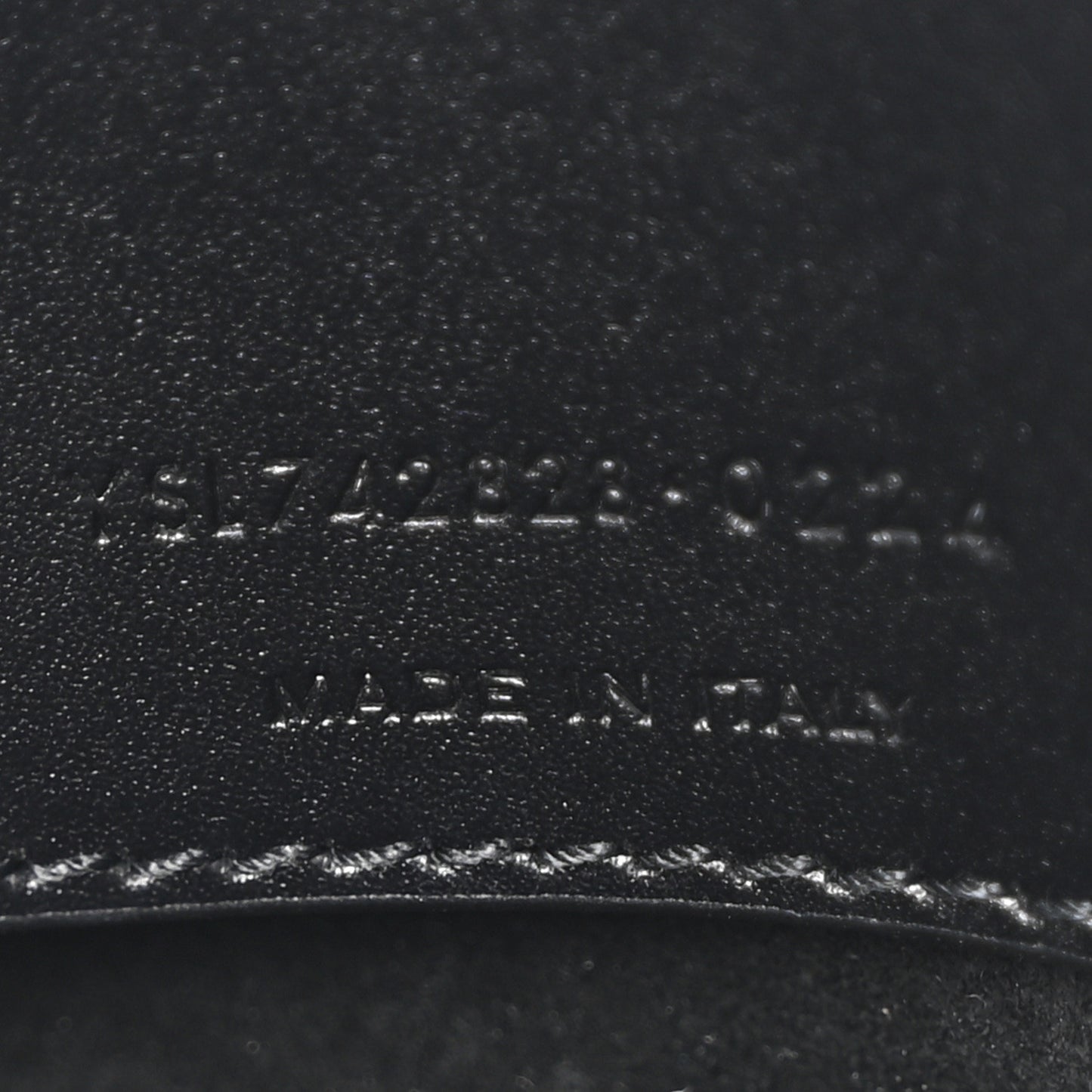 Smooth Shiny Calfskin Monogram Le 37 Bucket Bag Black