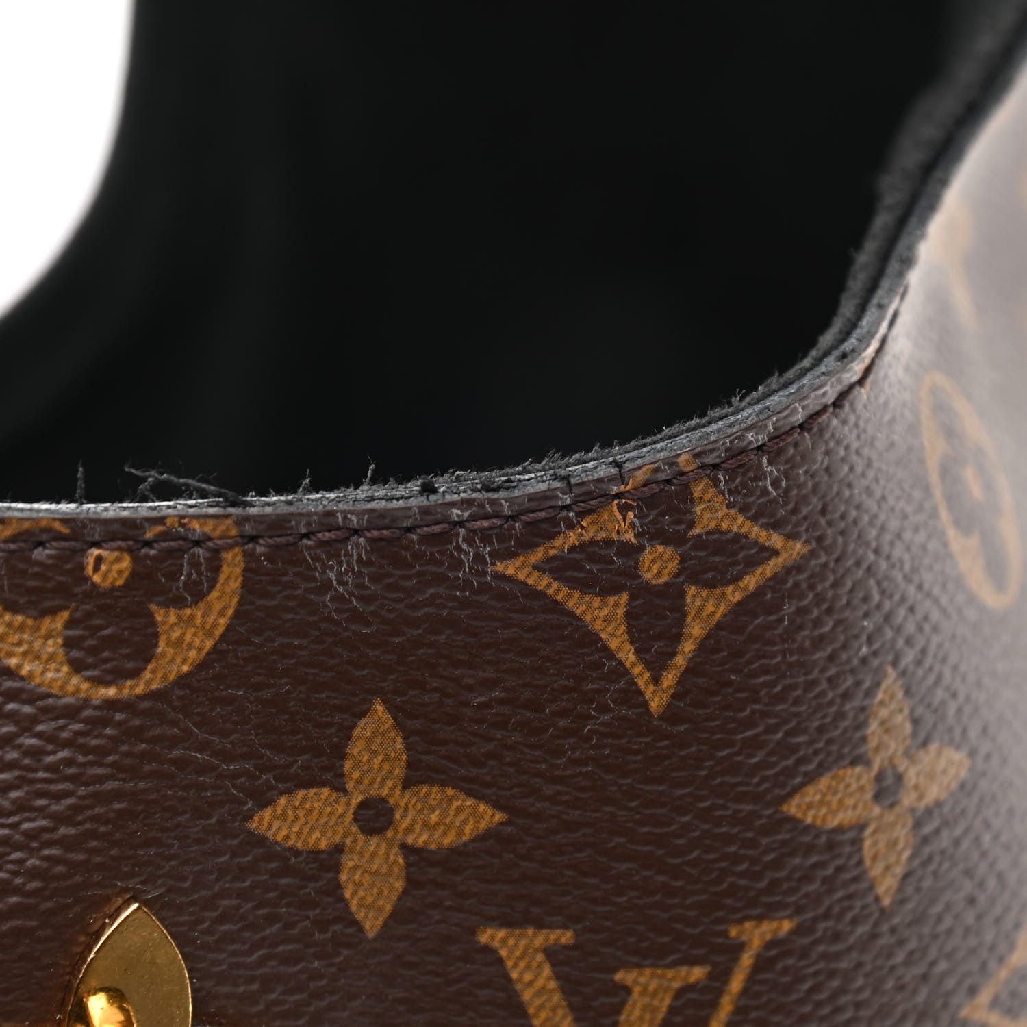 Louis Vuitton Monogram Flower Hobo Black 23 of 28